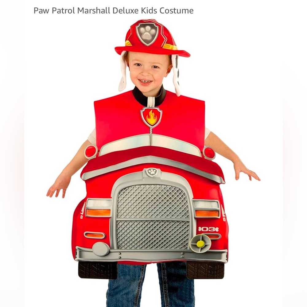 Rubie's Red Fire Truck Kids Costume
